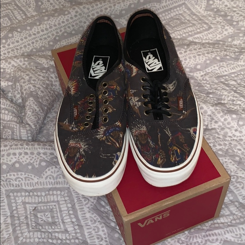 Indian print vans